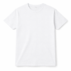 Crisp white T-shirt flat lay T- shirt